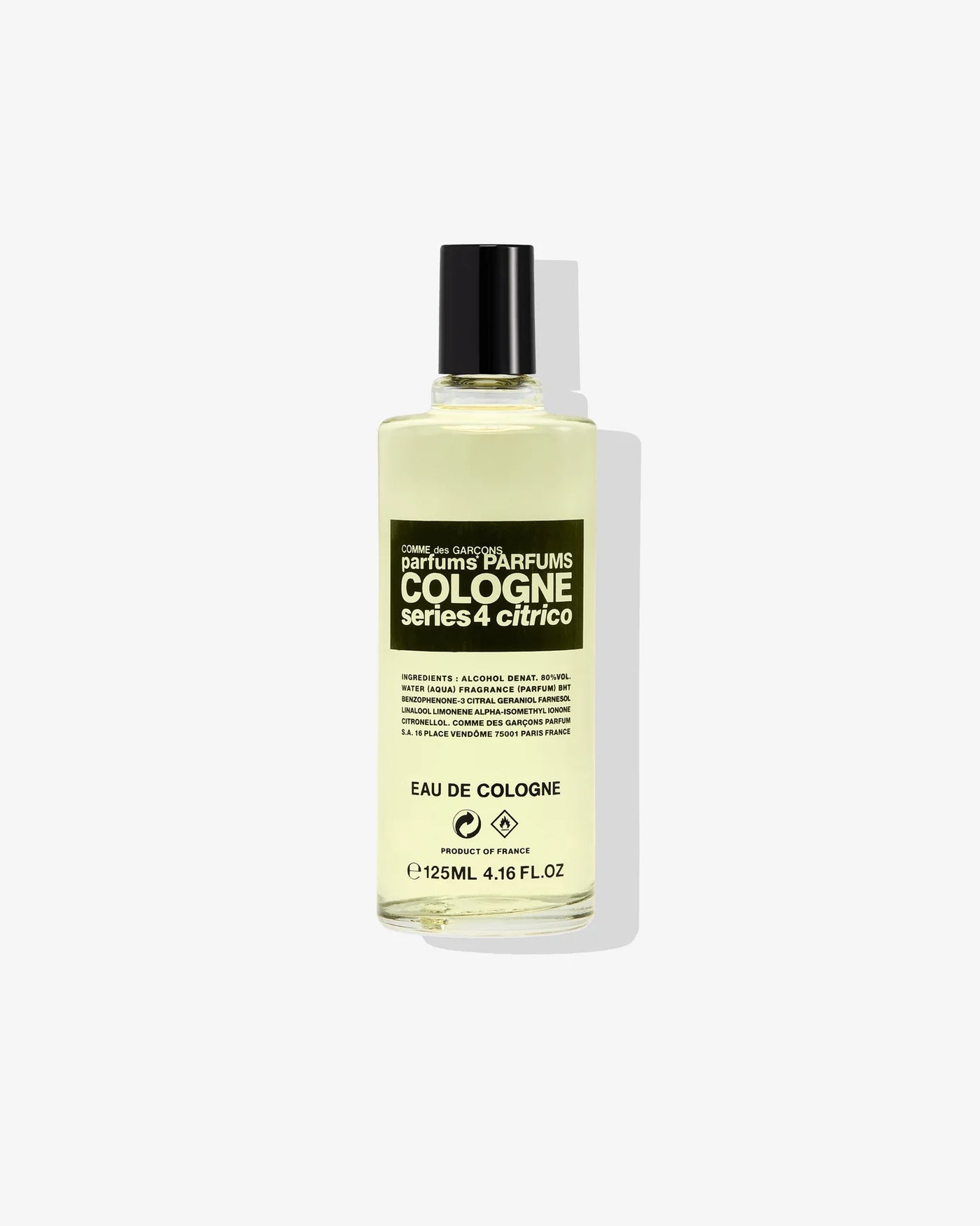 CDG Parfum Cologne Series 4:Citrico Eau de Cologne
