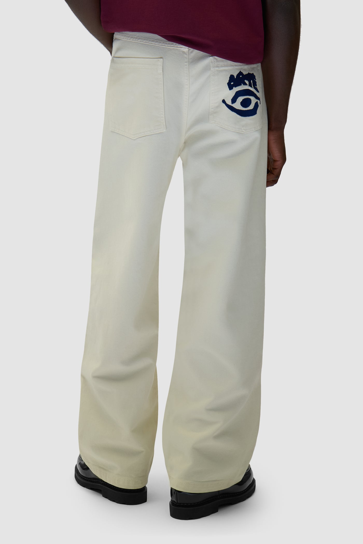 Back Pocket Graphic Pants