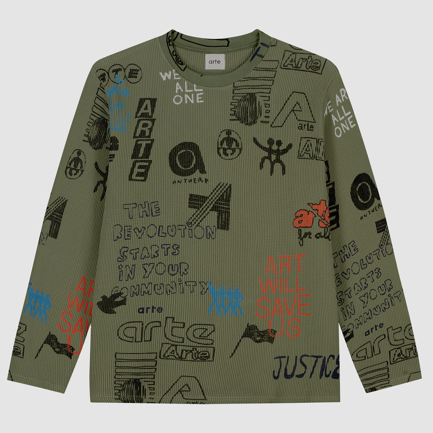 Allover Waffle Longsleeve