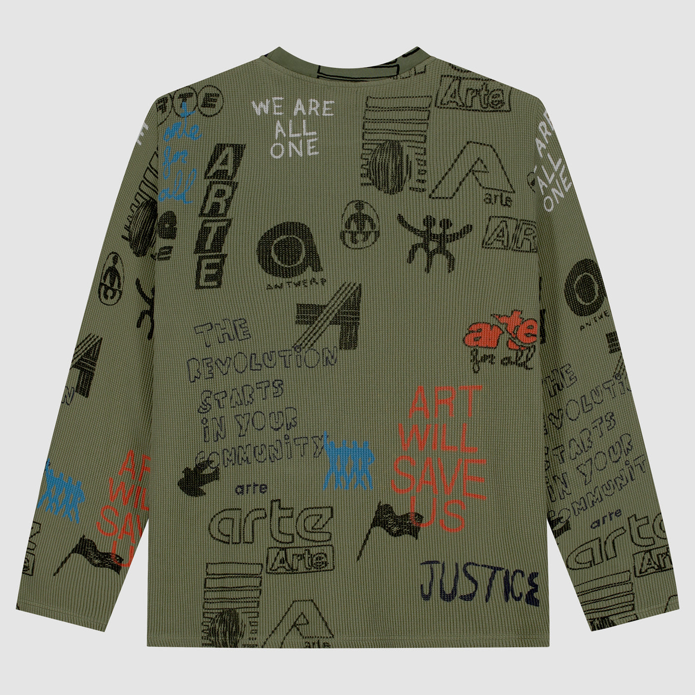 Allover Waffle Longsleeve