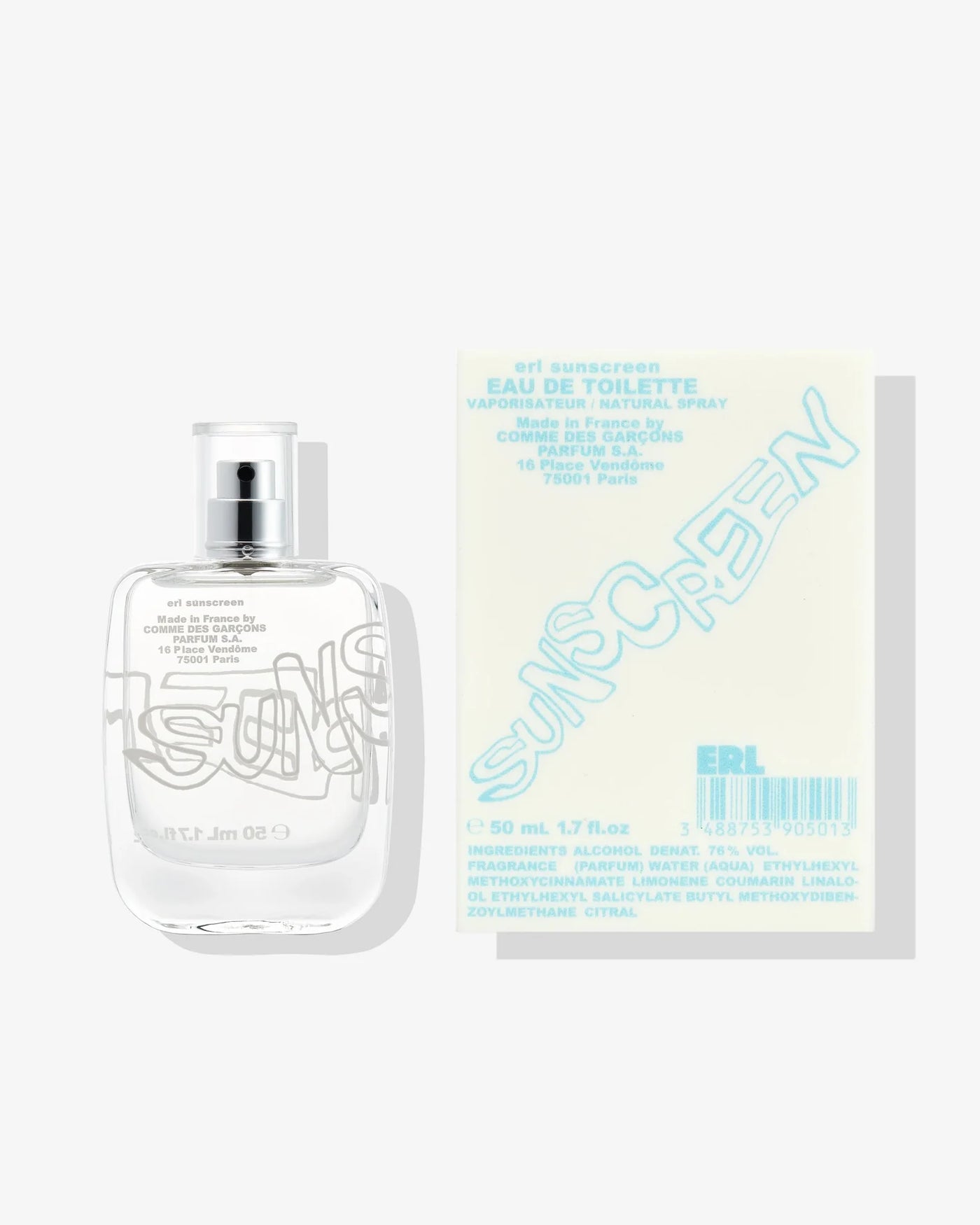 CDG Parfum ERL SUNSCREEN Eau De Toilette