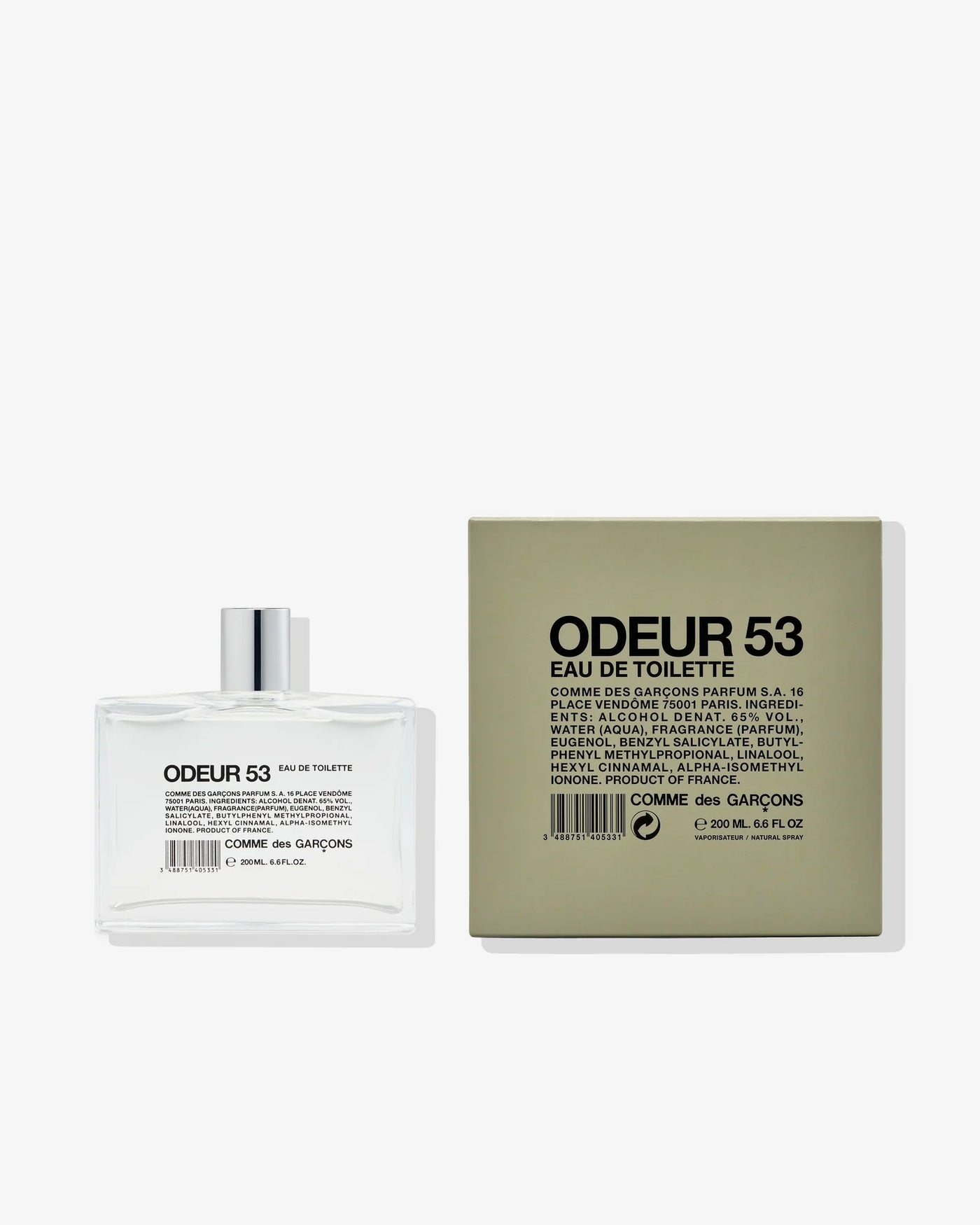CDG Parfum Odeur 53 Eau de Toilette200ml