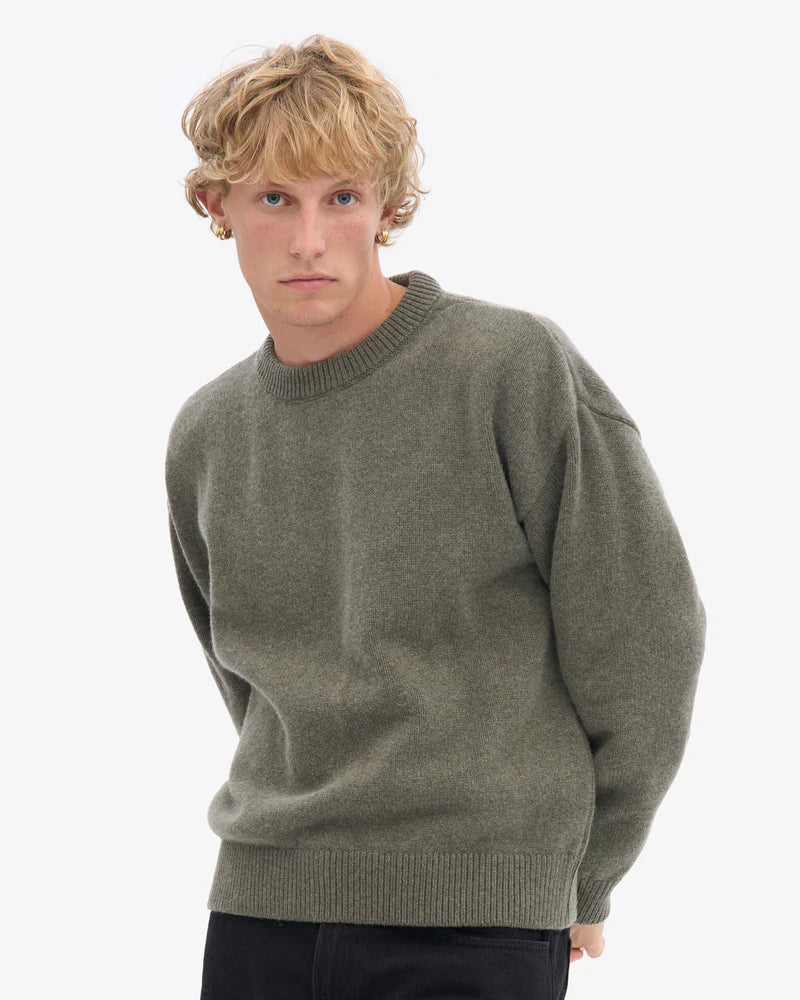 Oversized Merino Wool Crew