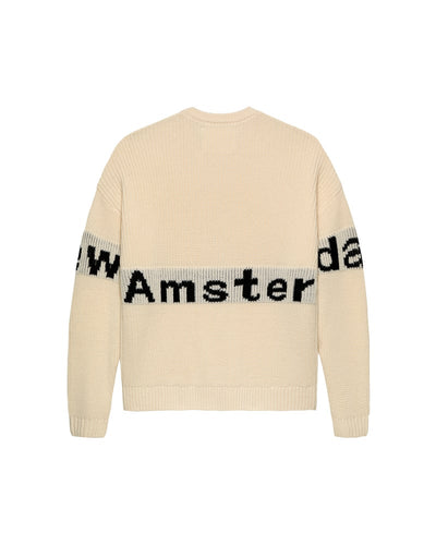 NAME CREW KNIT