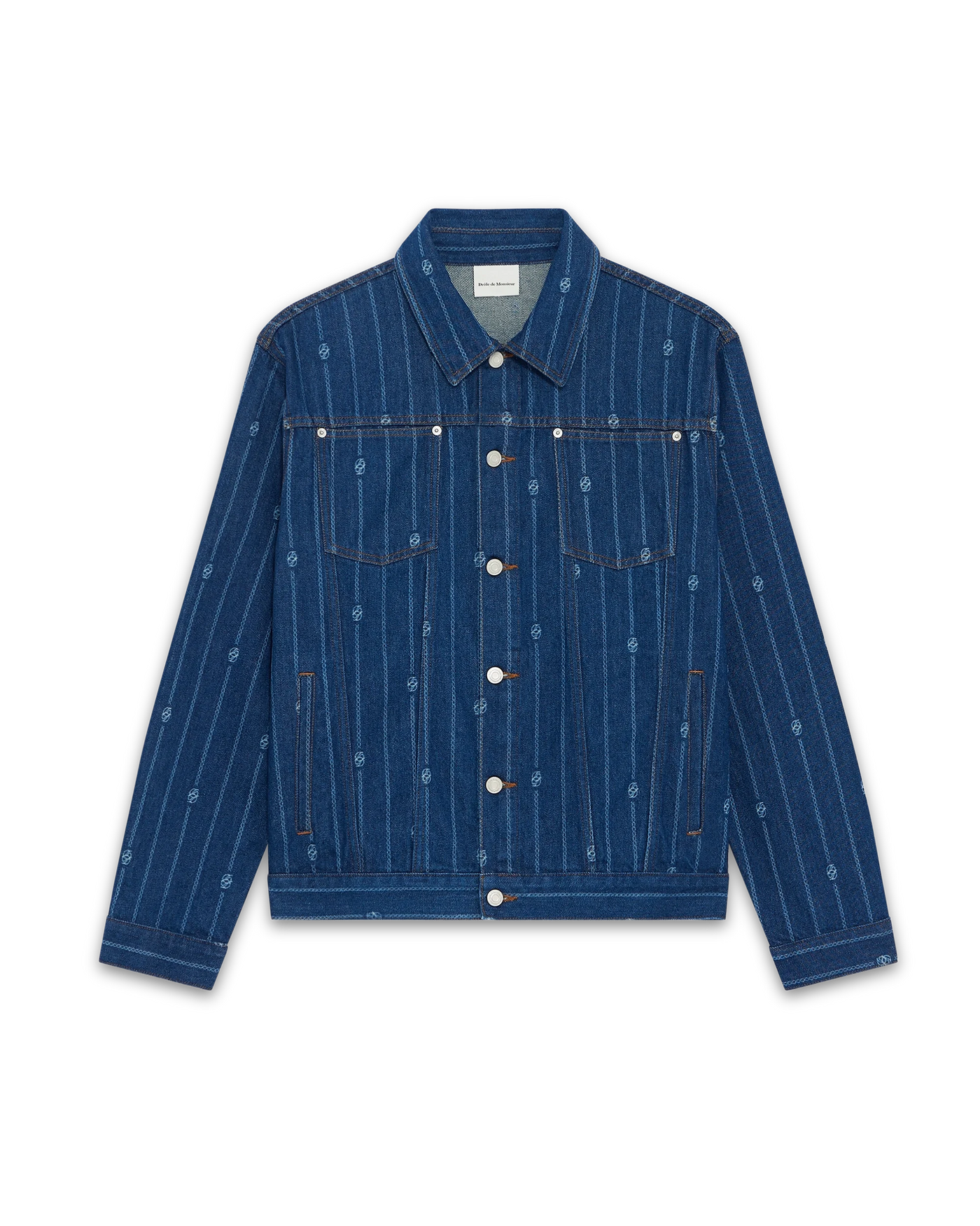 La veste Denim Monogramme