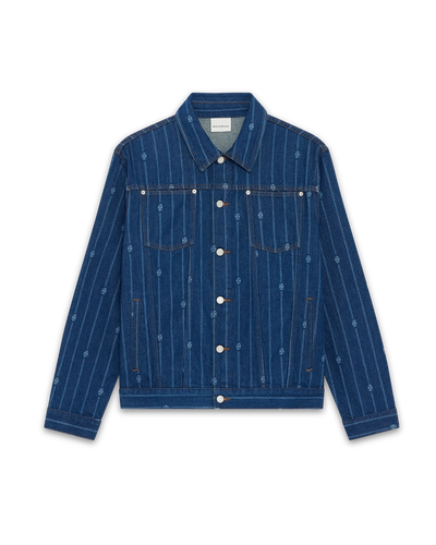 La veste Denim Monogramme