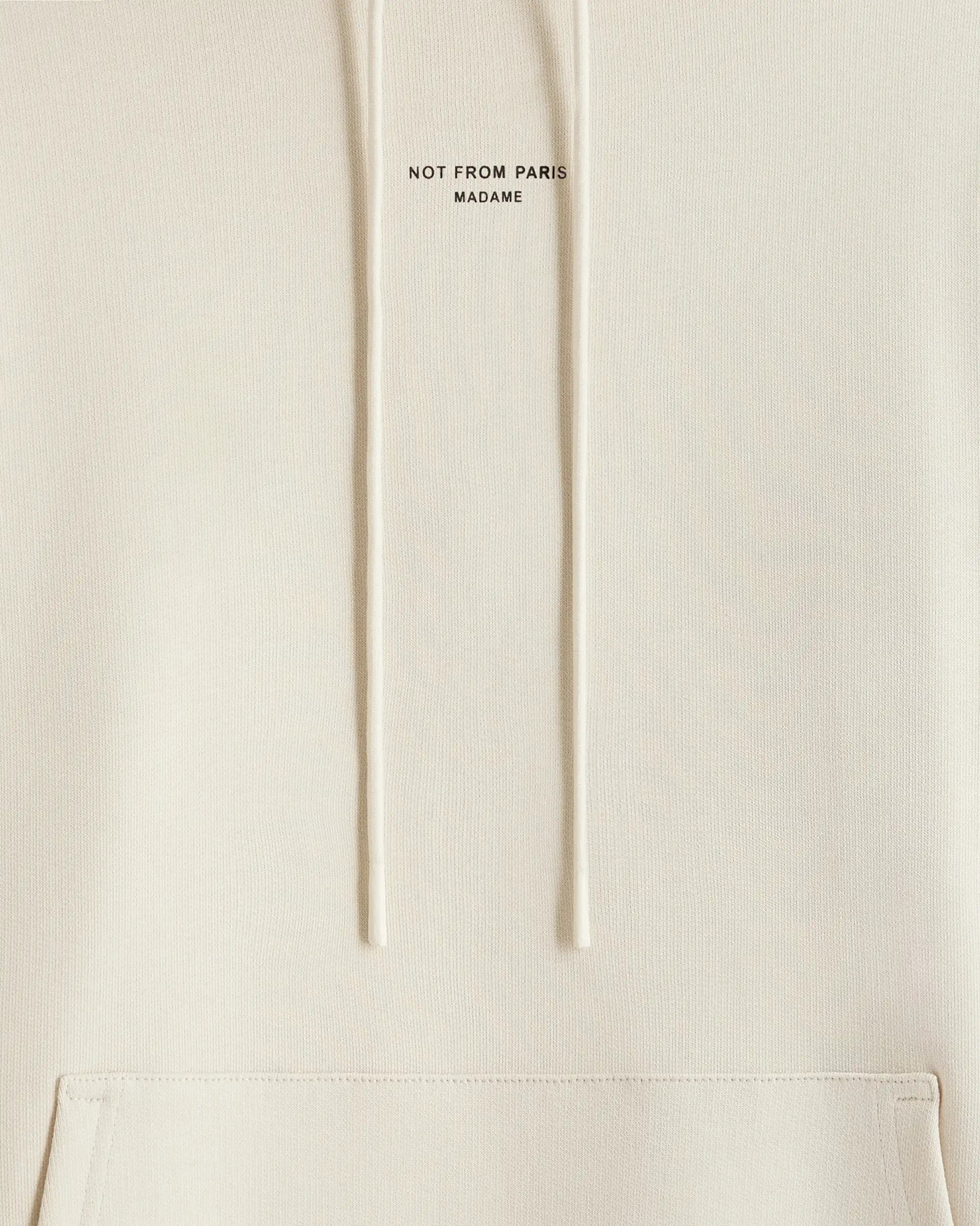 Le Hoodie Slogan à Poche Clas