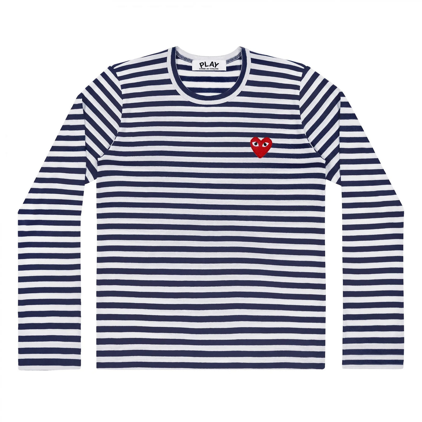 Striped Longsleeve Red Heart