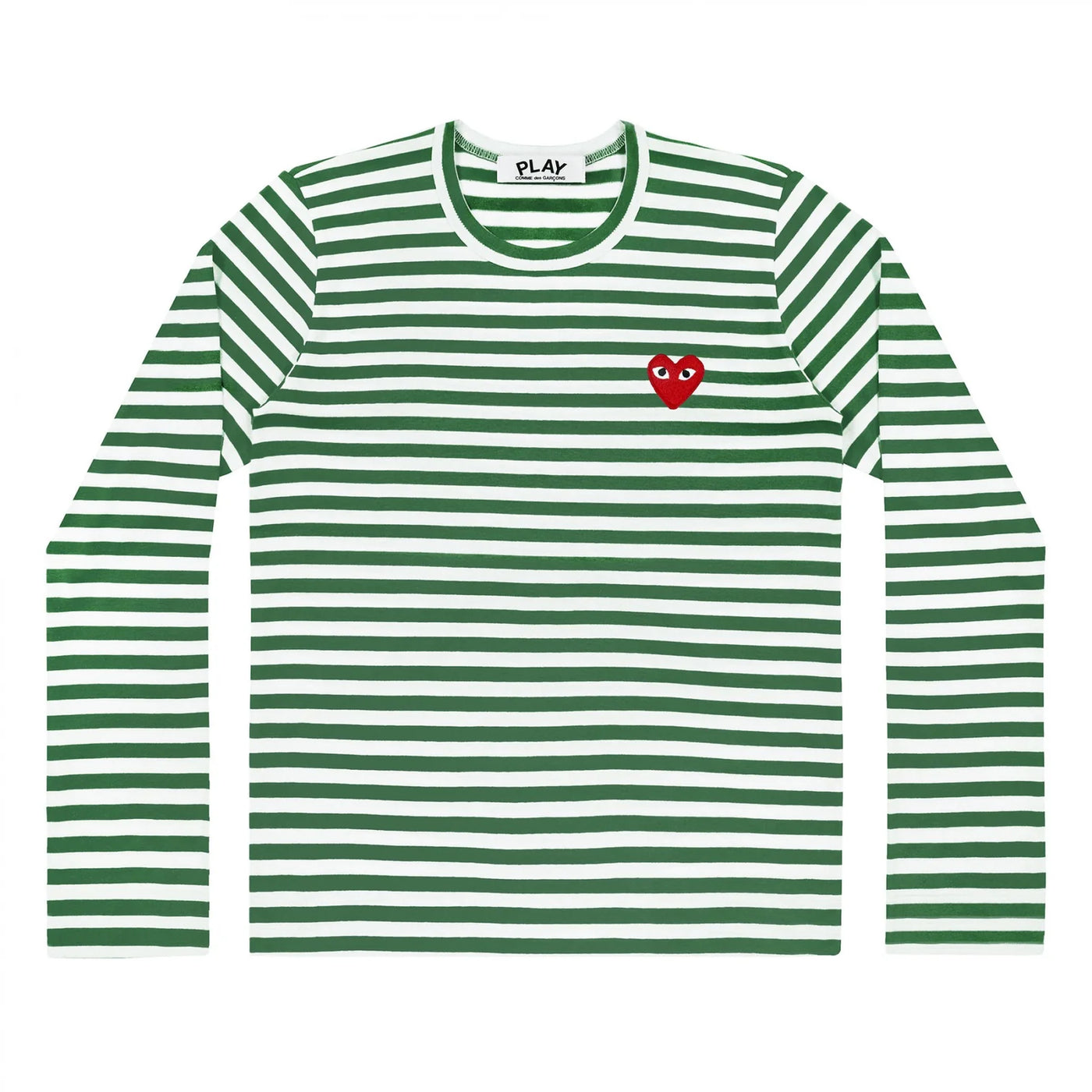 Striped Longsleeve Red Heart