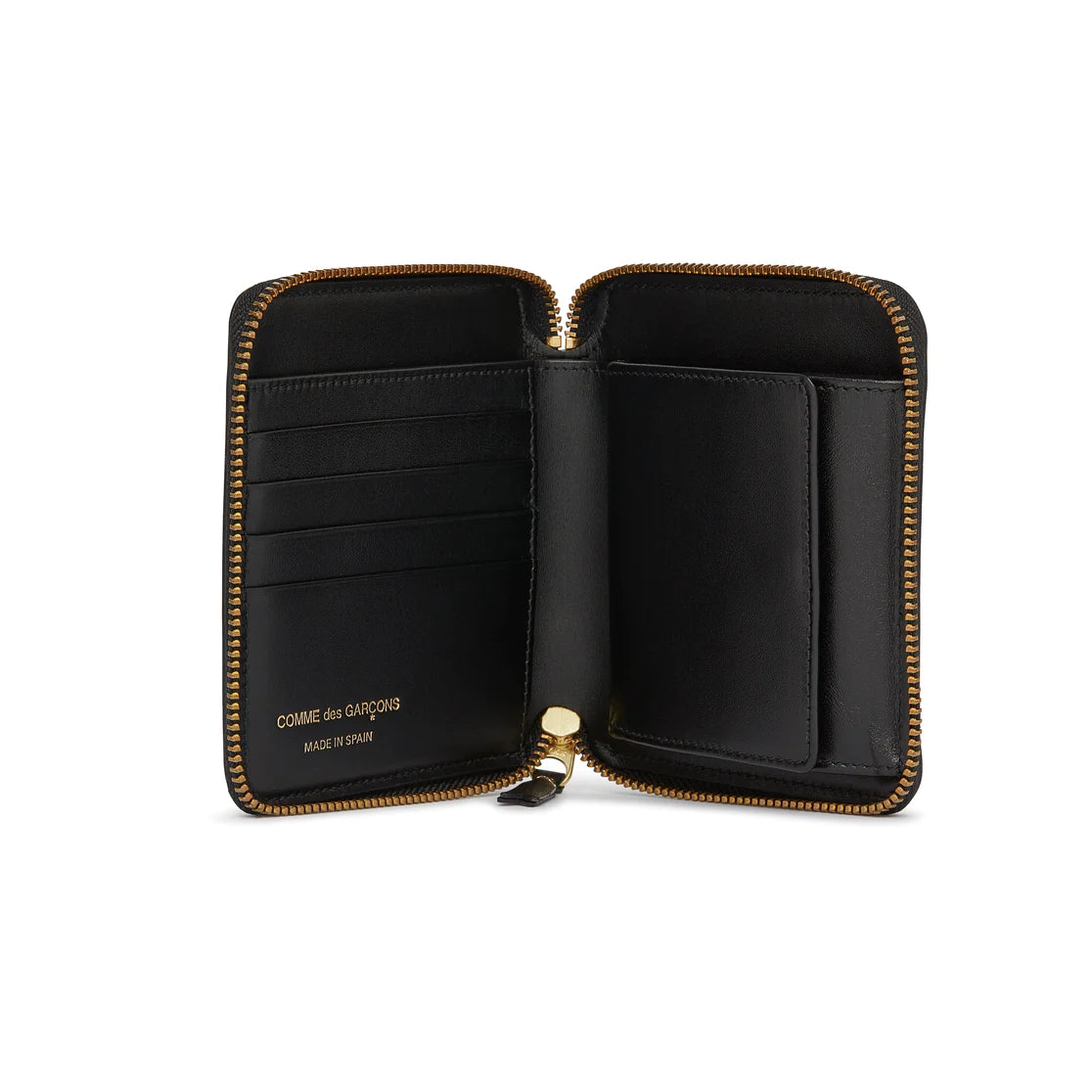 Classic Leather Embossed A Full Zip Around Wallet