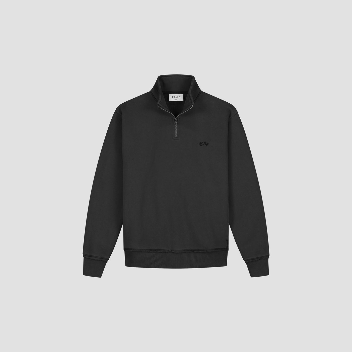 SIGNATURE ZIP MOCK