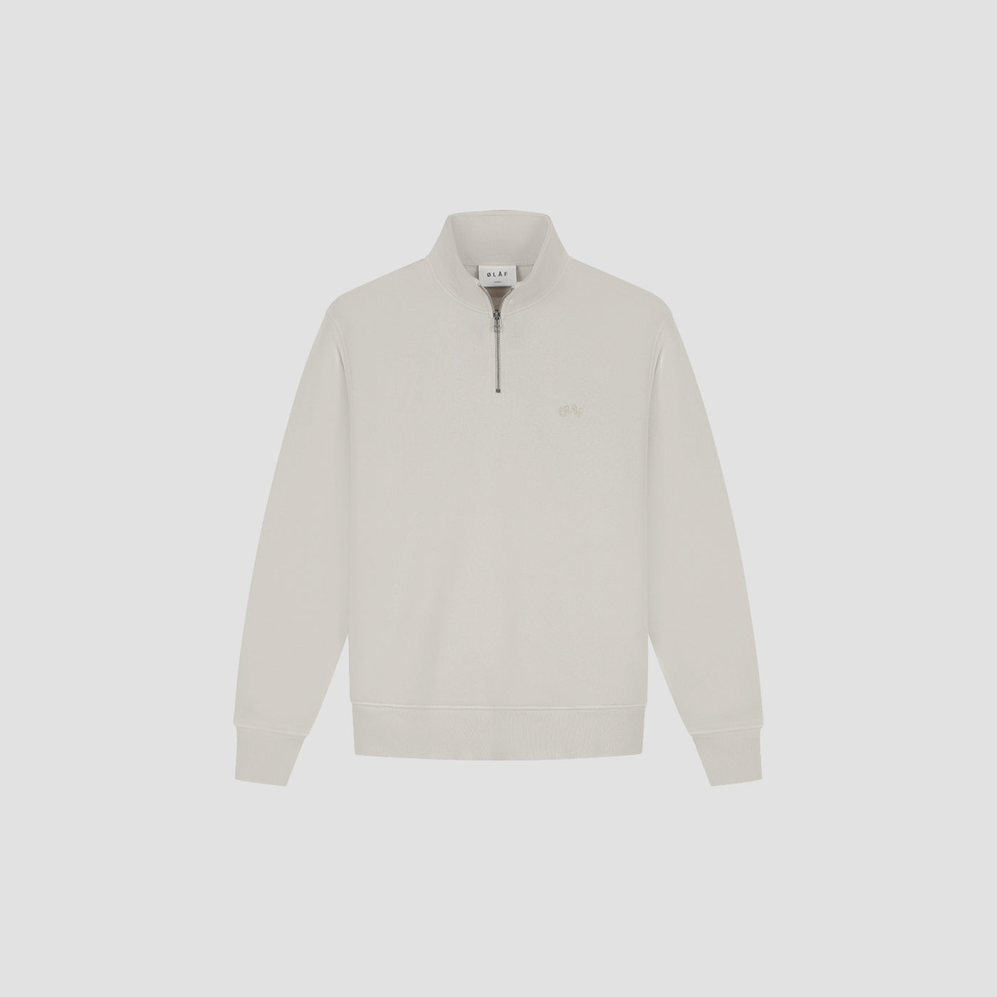 SIGNATURE ZIP MOCK